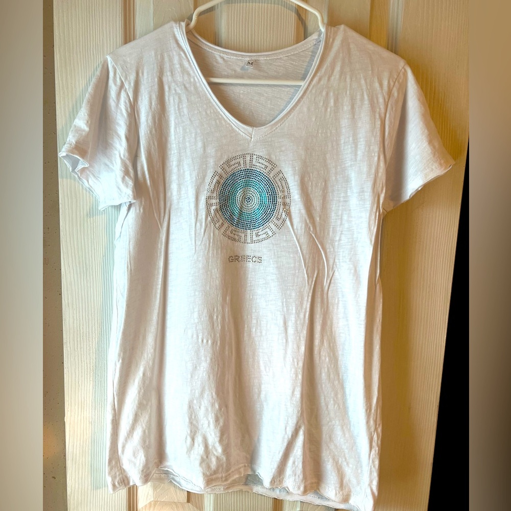 🌻 White Greece T-shirt